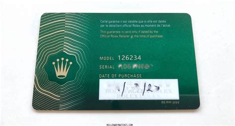 how to spot a real rolex warranty card|Rolex new warranty card.